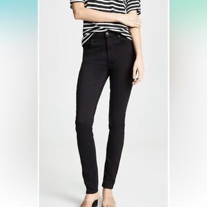 7 FOR ALL MANKIND  High Waist SkinnyJean - Luxe Black - 29